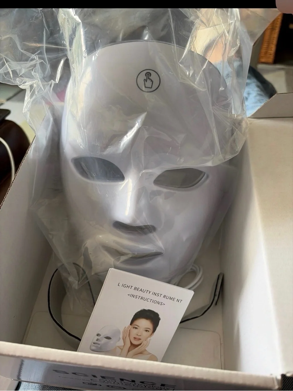 Korean Beauty LED Red Light Therapy Mask New
